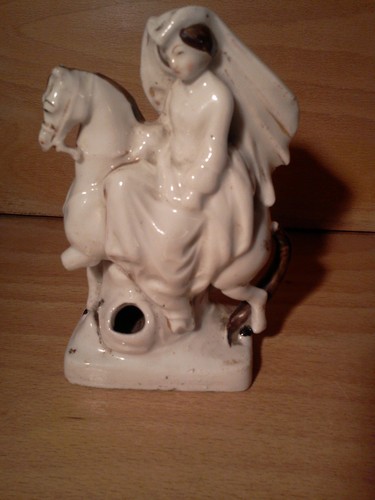 Ancien encrier porcelaine - ancien,