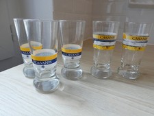 Lot de 5 verres Apéritif Bistrot CASANIS (2 modèles)