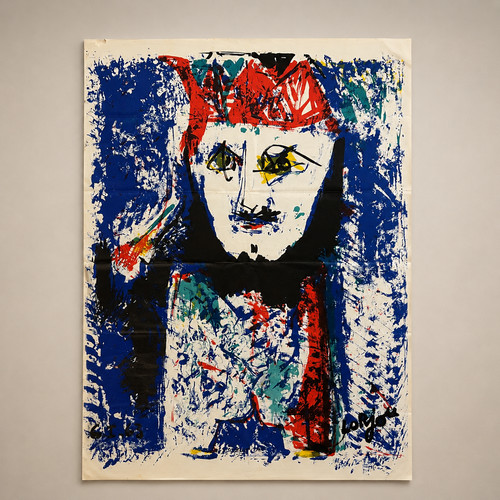 Bernard lorjou lithographie - bernard,