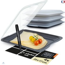 Moritz & Moritz jeu de 4 Boite a Charcuterie pour Frigo ? Boite a Jambon