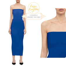 FATAL DRESS Par Wolford S Petit Bleu Éblouissant Robe Jupe Top Multifonctionnel