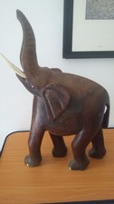 GRAND ELEPHANT ANCIEN BOIS