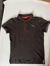 Polo noir Puma size M