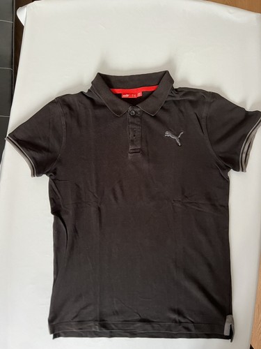 Polo noir puma - noir, m