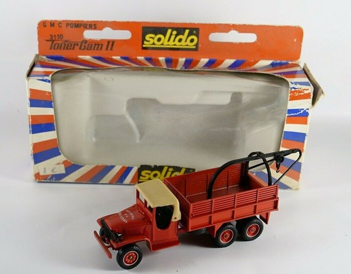 Solido 3110 gmc pompiers - solido,