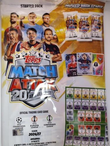 Topps match attax 2026 pack - match,