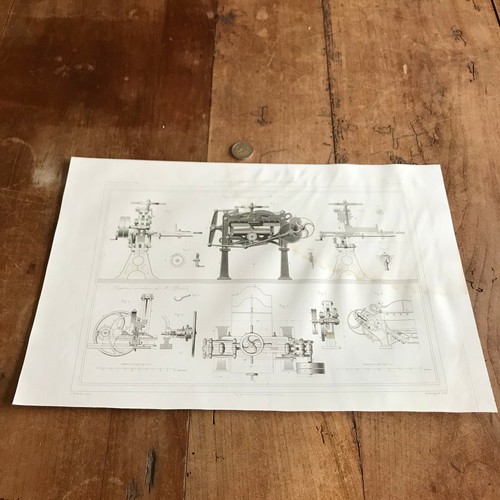 Gravure 19eme n90 machines - gravure,