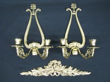Ornate brass art works - brass,