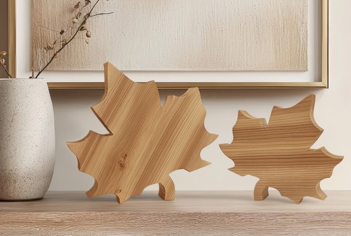 Feuille bois forme - en,