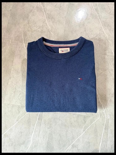 Pull tommy hilfiger col rond - pull,