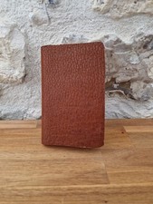 BIBLE NOUVEAU TESTAMENT - LOUIS SEGOND - FORMAT 10CM - 1938 CUIR RELIÉ FRANCAIS