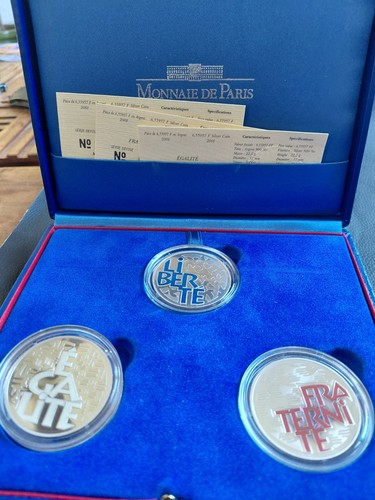 Coffret belle épreuve argent - belle,