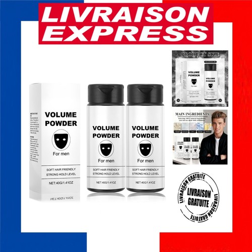 Poudre volume cheveux homme - cheveux,