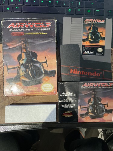 Airwolf nintendo nes - airwolf,