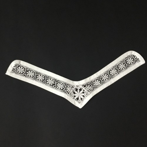 Col ancien dentelle main - la,
