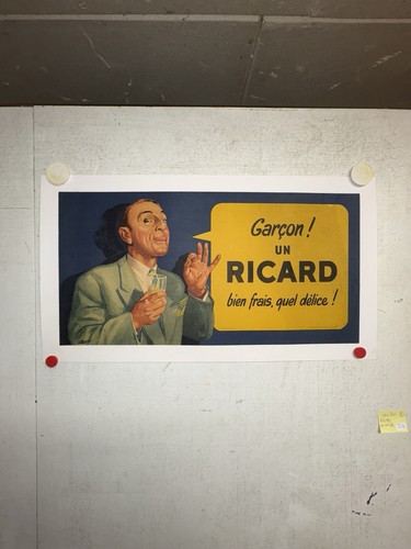 Rare affiche ancienne pastis - rare,