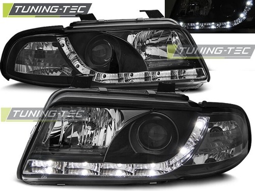 Phares avant noir led pour - avant,