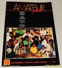 AMATEUR Photo Ciné Vidéo KODAK - N° 37 de 1989 - Cent ans de Cinéma - EKTAR 125