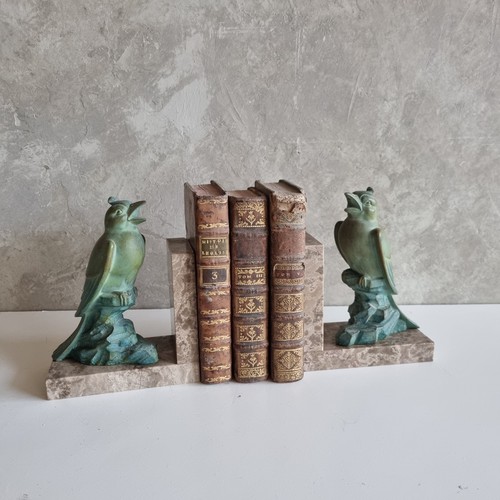 Serre livres oiseaux art - serre-livres,,