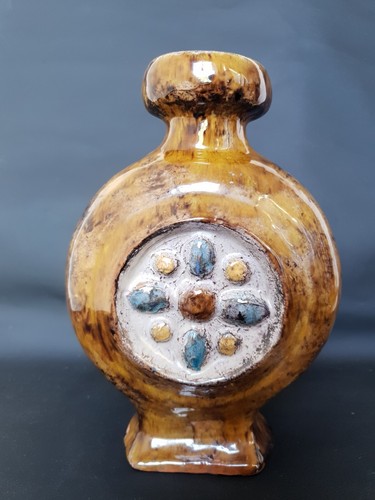 Vase rare forme gourde - vase, grès