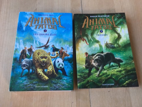 Lot livres animal tatoo - lot,