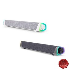 Hansung GS200 RGB LED Visual Sound Bar Computer PC Speaker USB Power