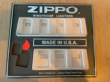 VINTAGE ZIPPO DISPLAY / PRESENTOIR / VITRINE 1