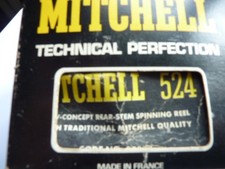 Vintage Mitchell 524 dual reel with his original box