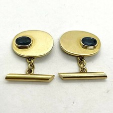 Vintage 18k or Jaune Ovale