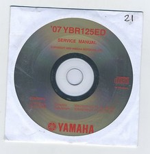 (CD21) CD MANUEL ATELIER MOTO YAMAHA YBR125ED  2005/2007