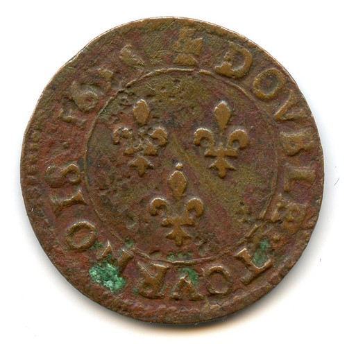 Louis xiii double - xiii, (1610-1643)
