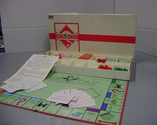 Jeu société vintage retro MONOPOLY 1985 PARKER Bon état COMPLET