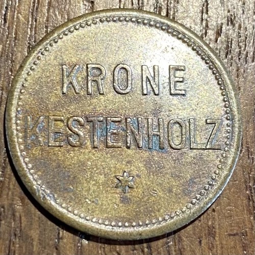 Jeton token pfennig krone - pfennig,