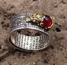 Bague Tibétaine Mantra