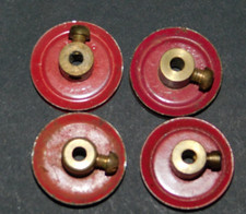 MECCANO -  4 POULIES à Moyeu