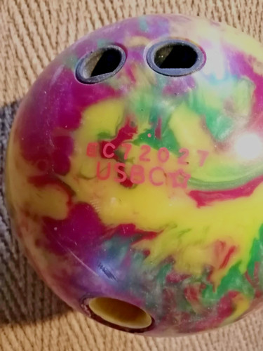 Ancienne boule bowling - ancienne,