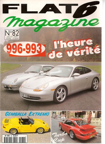 Flat porsche 996 993 - flat, 82