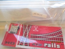 N° 1577/25 une paire aiguillage droite  électrique jouef +boite réf 4184 neuf