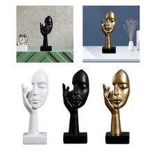Femmes Face Art Statue Penseur