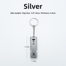 Sifflet de survie double 150DB