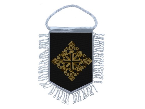 Fanion mini drapeau croix - fanion,