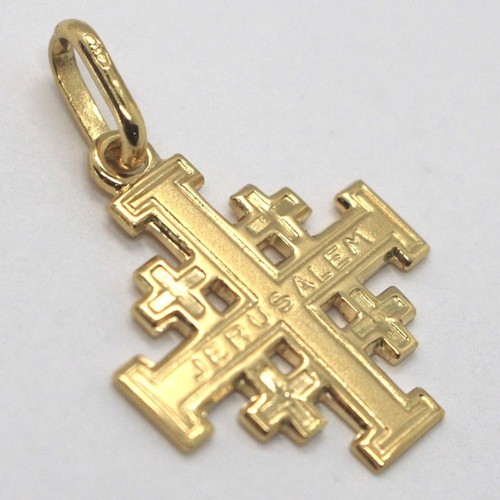 Pendentif croix jérusalem - pendentif,