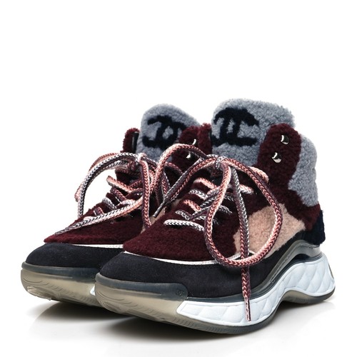 Basket montantes shearling - basket,