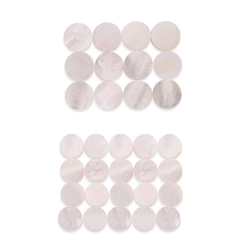 12pcs fretboard 6mm inlay - 12pcs, dots
