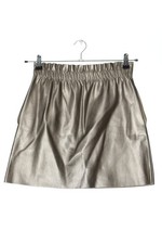 ZARA Jupe en cuir synthétique