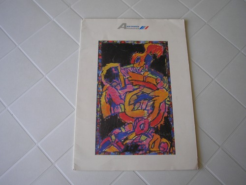 Menu air france affaires - menu,