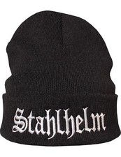 Bonnet Stahlhelm - Casque d'acier - Biker -Heavy Metal/Bonnet de Laine/Bonnet...