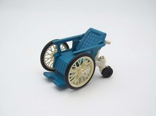 PLAYMOBIL (Y1204) HOPITAL - Chaise Fauteuil Roulant Bleu 3363 (Jauni)