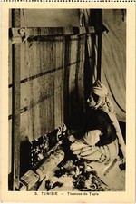 CPA AK tisseuse de tapis TUNISIA (1404759)