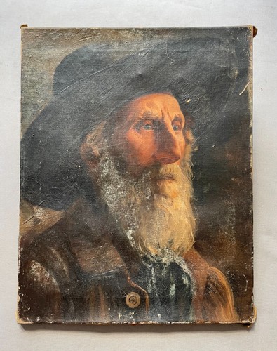 Portrait homme chapeau - portrait, d'homme